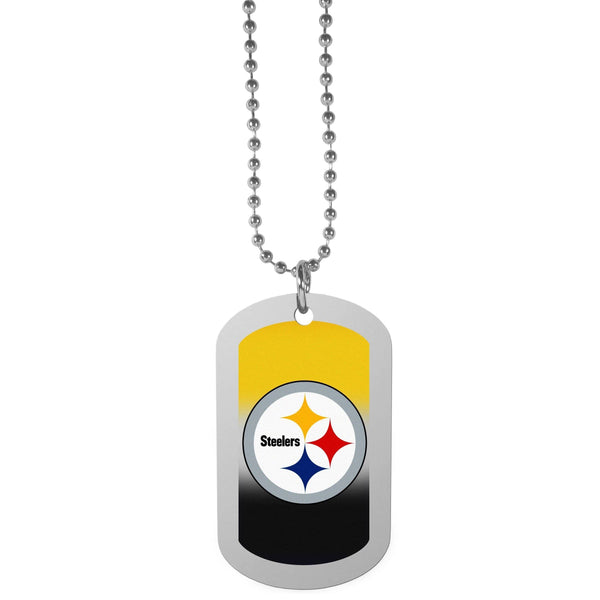Sports Jewelry NFL - Pittsburgh Steelers Team Tag Necklace JM Sports-7
