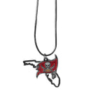 Sports Jewelry NFL - Tampa Bay Buccaneers State Charm Necklace JM Sports-7