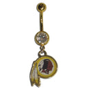 Sports Jewelry NFL - Washington Redskins Navel Ring JM Sports-7