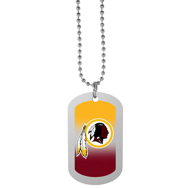 Sports Jewelry NFL - Washington Redskins Team Tag Necklace JM Sports-7