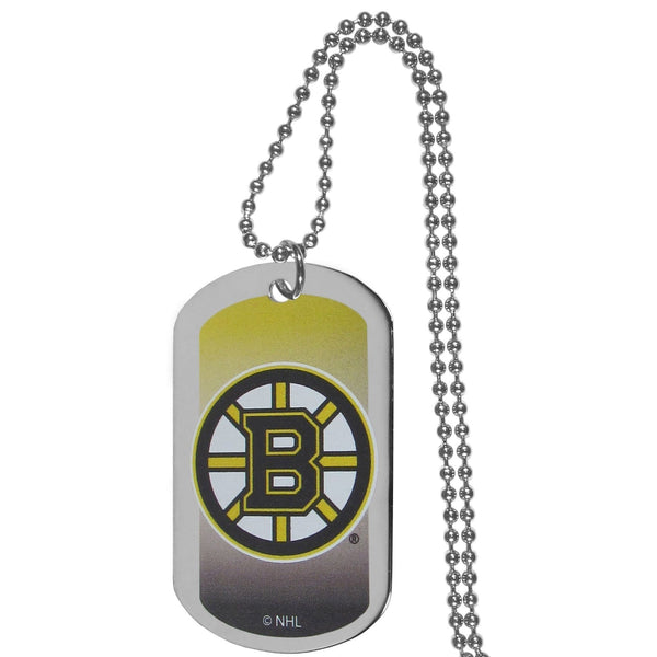 Sports Jewelry NHL - Boston Bruins Team Tag Necklace JM Sports-7