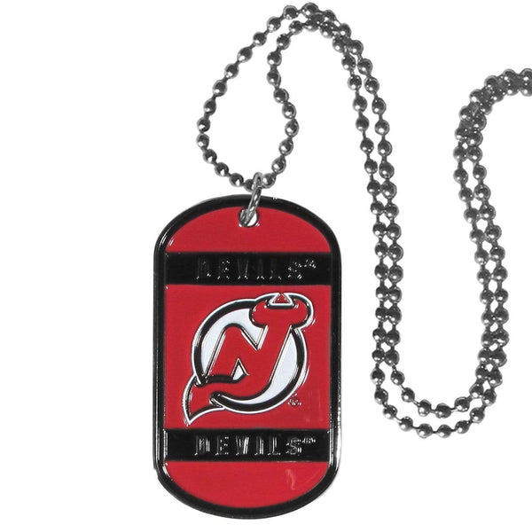 Sports Jewelry NHL - New Jersey Devils Tag Necklace JM Sports-7