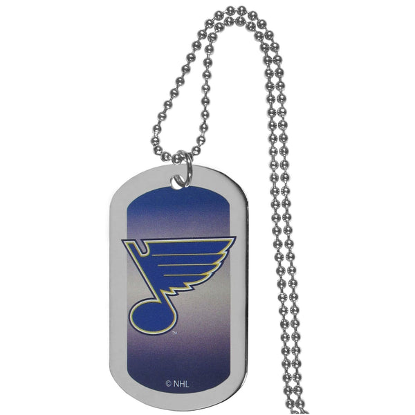 Sports Jewelry NHL - St. Louis Blues Team Tag Necklace JM Sports-7