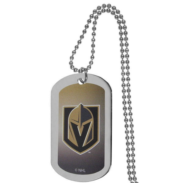 Sports Jewelry NHL - Vegas Golden Knights Team Tag Necklace JM Sports-7