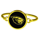 Sports Jewelry Oregon St. Beavers Gold Tone Bangle Bracelet JM Sports-7