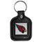 Sports Key Chain NFL - Arizona Cardinals Square Leatherette Key Chain JM Sports-7