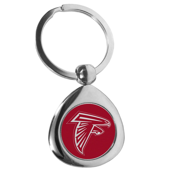 Sports Key Chain NFL - Atlanta Falcons Round Teardrop Key Chain JM Sports-7