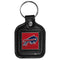 Sports Key Chain NFL - Buffalo Bills Square Leatherette Key Chain JM Sports-7