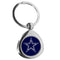 Sports Key Chain NFL - Dallas Cowboys Round Teardrop Key Chain JM Sports-7