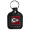 Sports Key Chain NFL - Kansas City Chiefs Square Leatherette Key Chain JM Sports-7