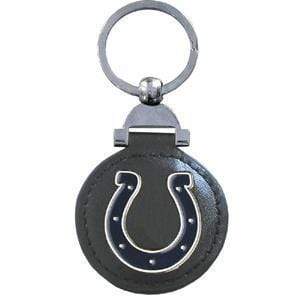 Sports Key Chain NFL - Leather Key Ring - Indianapolis Colts JM Sports-7
