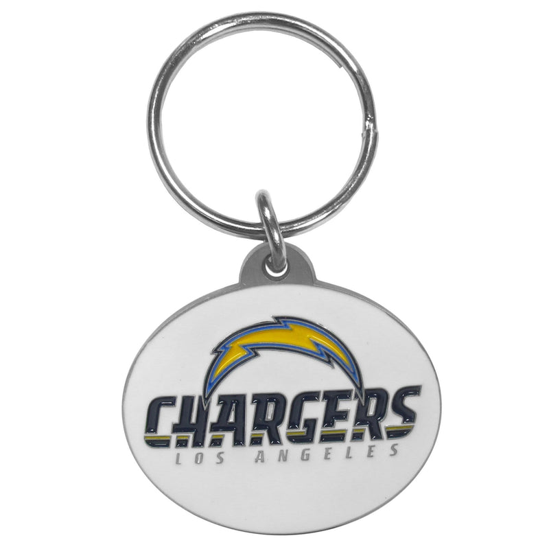 Sports Key Chain NFL - Los Angeles Chargers Oval Carved Metal Key Chain JM Sports-7