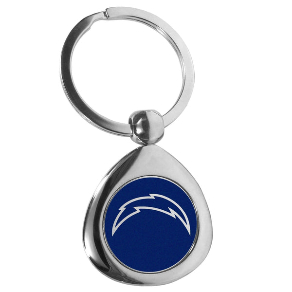 Sports Key Chain NFL - Los Angeles Chargers Round Teardrop Key Chain JM Sports-7