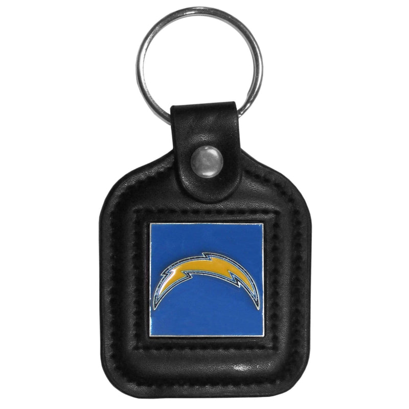 Sports Key Chain NFL - Los Angeles Chargers Square Leatherette Key Chain JM Sports-7