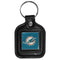 Sports Key Chain NFL - Miami Dolphins Square Leatherette Key Chain JM Sports-7