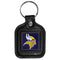 Sports Key Chain NFL - Minnesota Vikings Square Leatherette Key Chain JM Sports-7