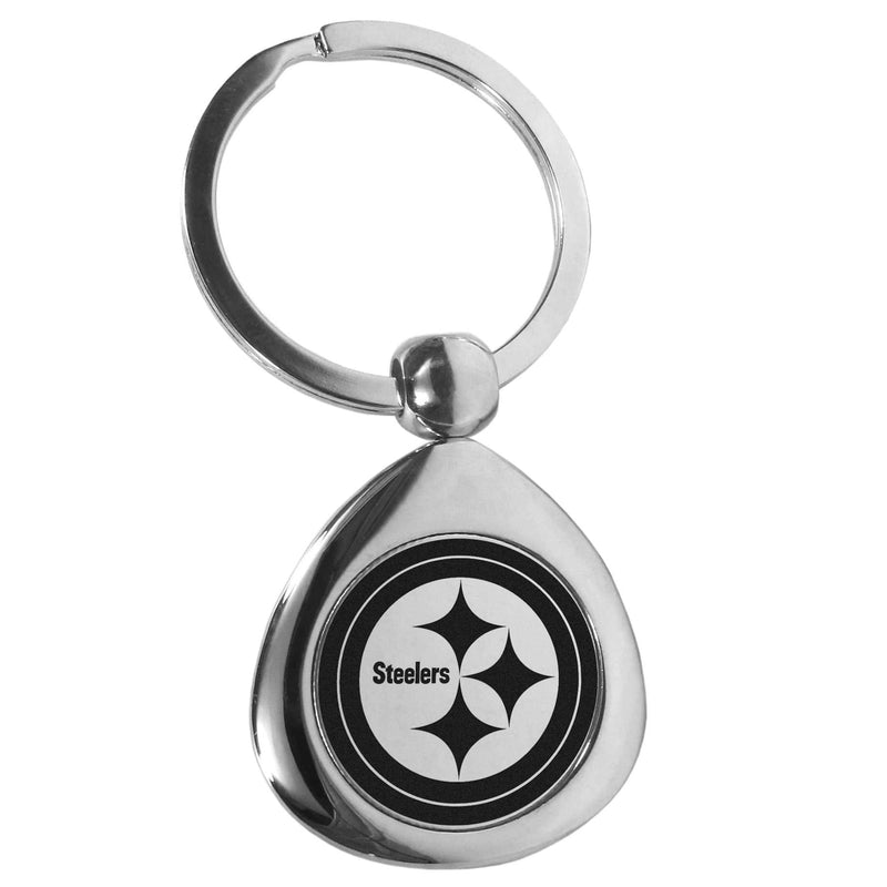 Sports Key Chain NFL - Pittsburgh Steelers Round Teardrop Key Chain JM Sports-7