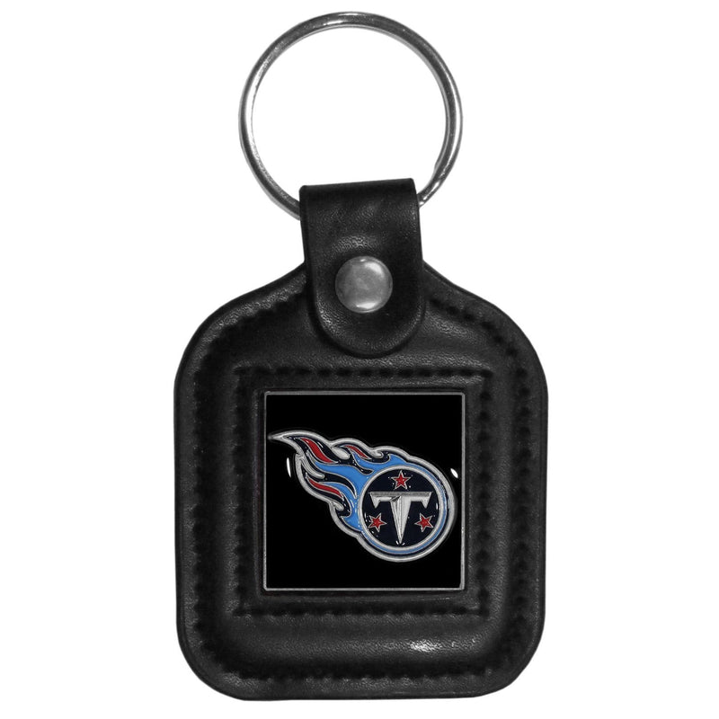 Sports Key Chain NFL - Tennessee Titans Square Leatherette Key Chain JM Sports-7