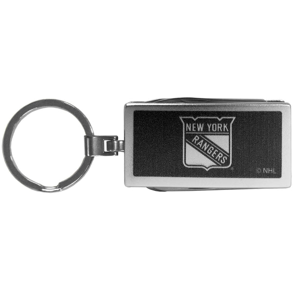 Sports Key Chain NHL - New York Rangers Multi-tool Key Chain, Black JM Sports-7
