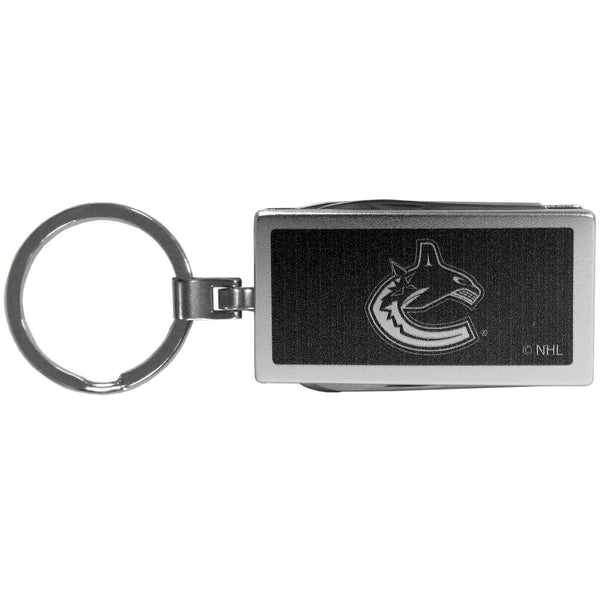 Sports Key Chain NHL - Vancouver Canucks Multi-tool Key Chain, Black JM Sports-7