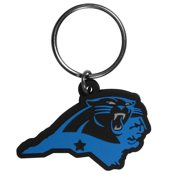 Sports Key Chains NFL - Carolina Panthers Home State Flexi Key Chain JM Sports-7