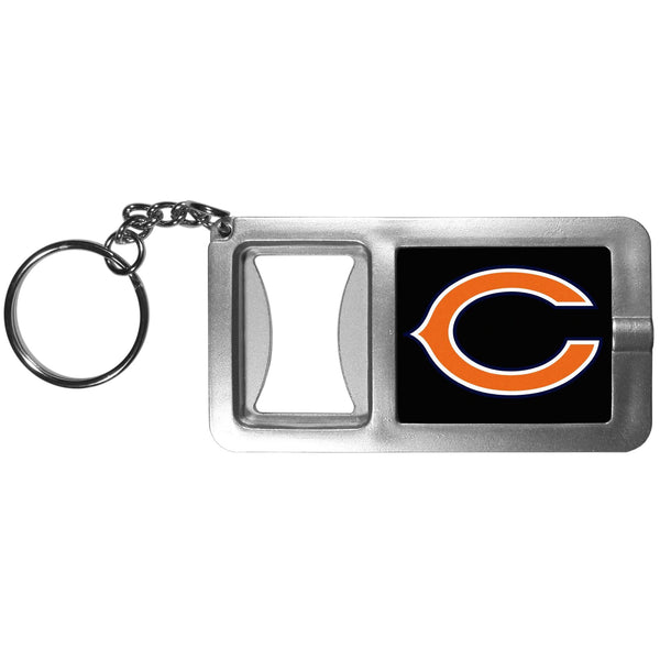 Sports Key Chains NFL - Chicago Bears Flashlight Key Chain with Bottle Opener JM Sports-7