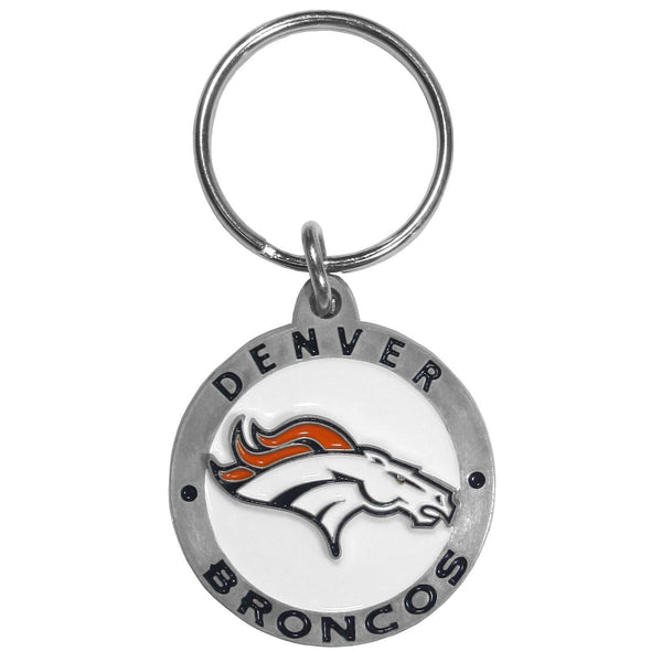 Sports Key Chains NFL - Denver Broncos Carved Metal Key Chain JM Sports-7