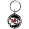 Sports Key Chains NFL - Kansas City Chiefs Carved Metal Key Chain JM Sports-7