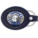 Sports Key Chains NFL - Leather Keychain - Indianapolis Colts JM Sports-7