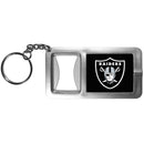 Sports Key Chains NFL - Oakland Raiders Flashlight Key Chain with Bottle Opener JM Sports-7