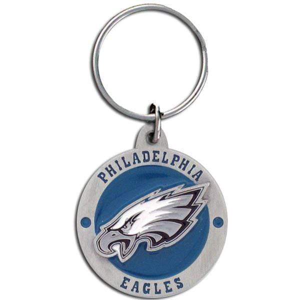 Sports Key Chains NFL - Philadelphia Eagles Carved Metal Key Chain JM Sports-7