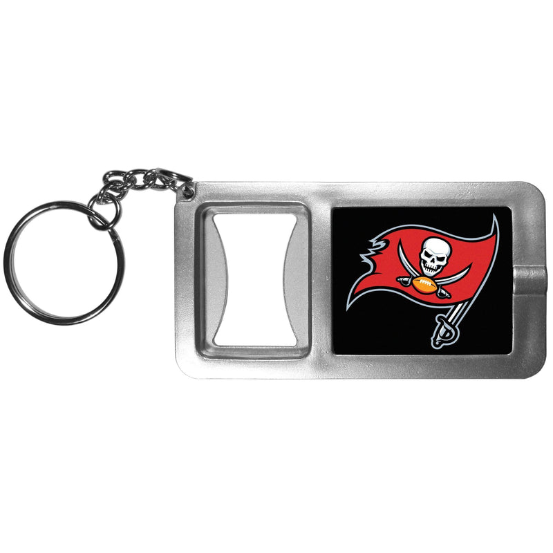 Sports Key Chains NFL - Tampa Bay Buccaneers Flashlight Key Chain with Bottle Opener JM Sports-7