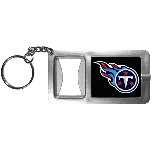 Sports Key Chains NFL - Tennessee Titans Flashlight Key Chain with Bottle Opener JM Sports-7