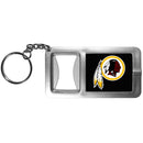 Sports Key Chains NFL - Washington Redskins Flashlight Key Chain with Bottle Opener JM Sports-7