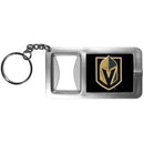 Sports Key Chains NHL - Las Vegas Golden Knights Flashlight Key Chain with Bottle Opener JM Sports-7