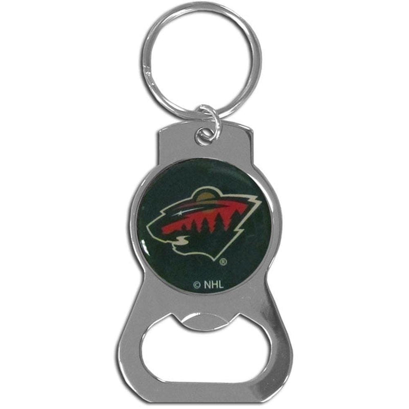 Sports Key Chains NHL - Minnesota Wild Bottle Opener Key Chain JM Sports-7