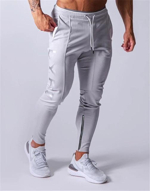 Sports pants men's jogger fitness sports trousers new fashion printed muscle men's fitness training pants AExp