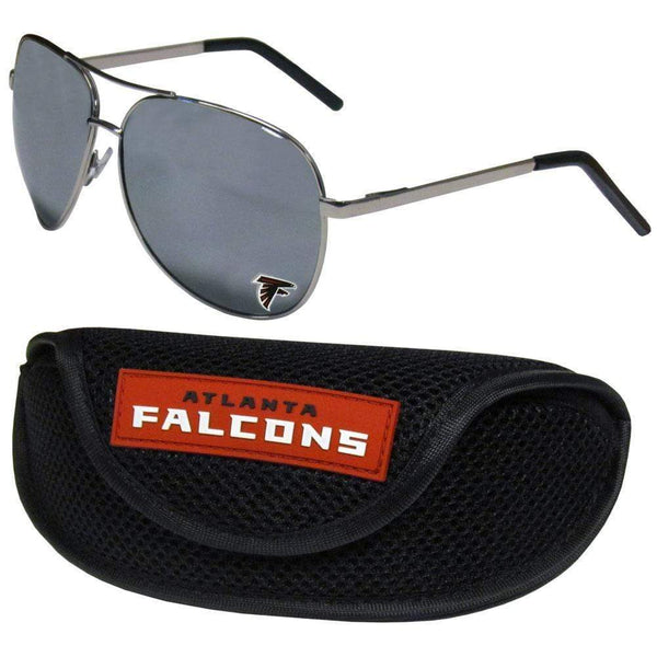 Sports Sunglasses NFL - Atlanta Falcons Aviator Sunglasses and Sports Case JM Sports-7