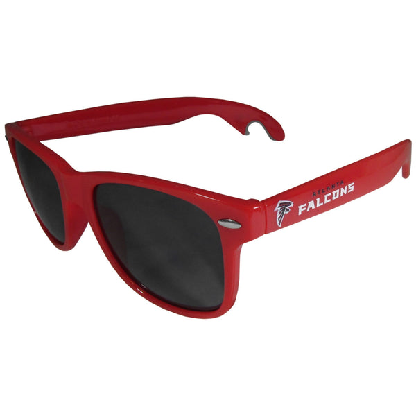 Sports Sunglasses NFL - Atlanta Falcons Beachfarer Bottle Opener Sunglasses, Red JM Sports-7