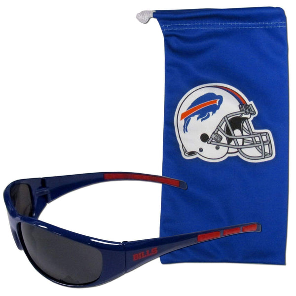 Sports Sunglasses NFL - Buffalo Bills Sunglass and Bag Set JM Sports-7