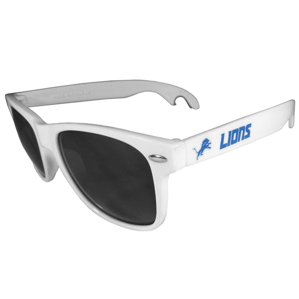 Sports Sunglasses NFL - Detroit Lions Beachfarer Bottle Opener Sunglasses, White JM Sports-7