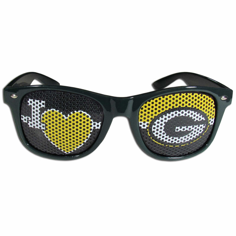Sports Sunglasses NFL - Green Bay Packers I Heart Game Day Shades JM Sports-7