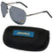 Sports Sunglasses NFL - Jacksonville Jaguars Aviator Sunglasses and Zippered Carrying Case JM Sports-7