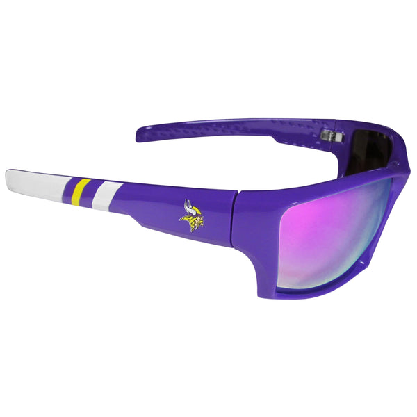 Sports Sunglasses NFL - Minnesota Vikings Edge Wrap Sunglasses JM Sports-7