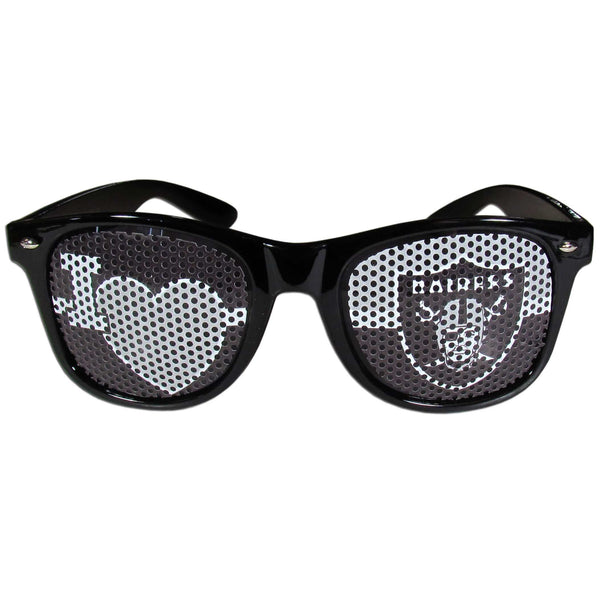 Sports Sunglasses NFL - Oakland Raiders I Heart Game Day Shades JM Sports-7