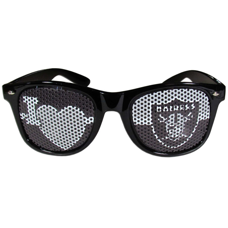 Sports Sunglasses NFL - Oakland Raiders I Heart Game Day Shades JM Sports-7