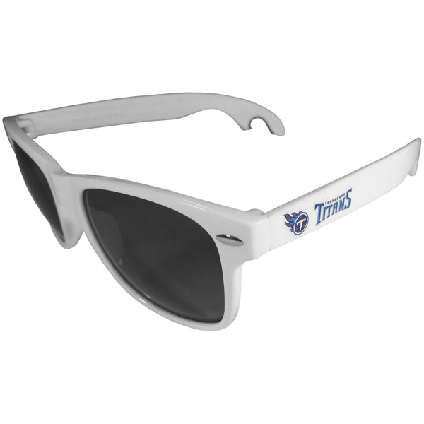 Sports Sunglasses NFL - Tennessee Titans Beachfarer Bottle Opener Sunglasses, White JM Sports-7
