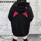 Spring Autumn Women Sweatshirts High Street Harajuku Cute Hoodies Punk Gothic Devil Horn Chic Hooded Pullover Loose Sweat CA6865 JadeMoghul Inc. 