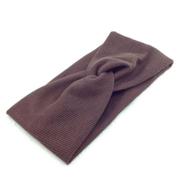 Spring Baby Solid Cross Knitted Headband For Girls Women Kids Twisted Elastic Hairband Turban Newborn Children Hair Accessories JadeMoghul Inc. 