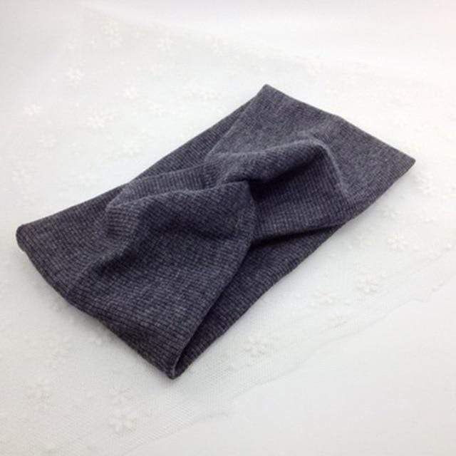 Spring Baby Solid Cross Knitted Headband For Girls Women Kids Twisted Elastic Hairband Turban Newborn Children Hair Accessories JadeMoghul Inc. 